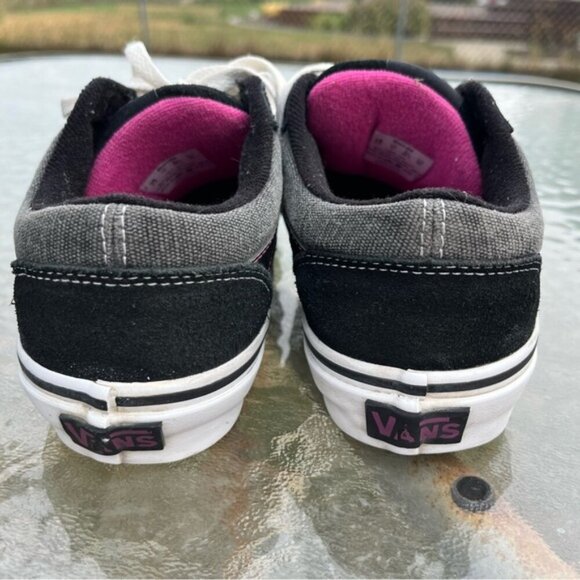 Vintage Vans Old Skool Blonde Skateboard Sneaker Shoe Pink/Charcoal/ Black - Picture 4 of 9